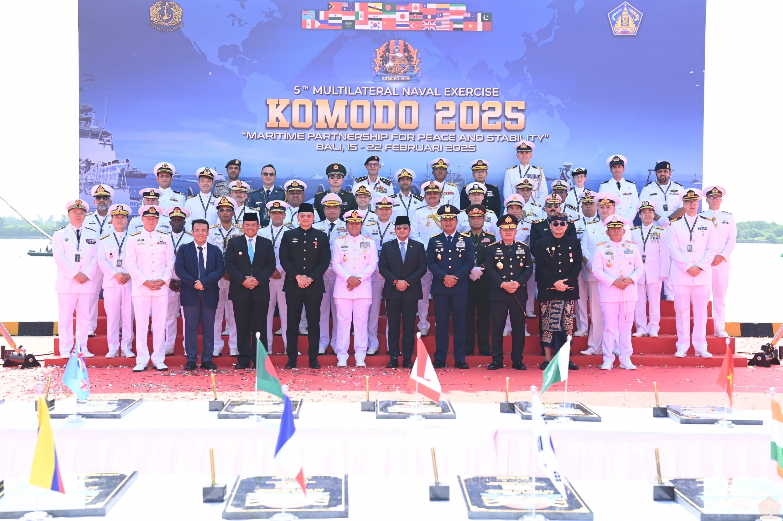 Latihan Komodo 2025 di Bali: 38 Negara Gabung Latihan Maritim Multilateral